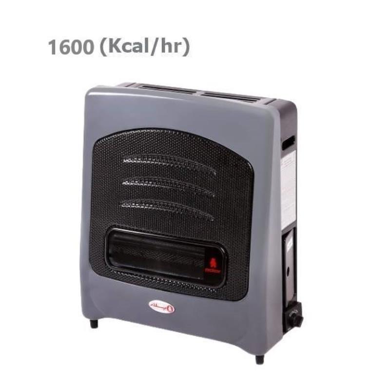 بخاری گازی پلار دودکش دار مدل invent با توان 7000-خاکستری پلار