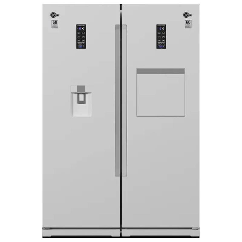 کلور یخچال فریزری منحصر به فرد با طراحی جذاب و دستگیره‌های خاص